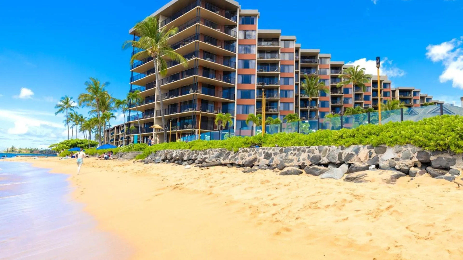 Kbm Resorts Free Car Kaanapali Shores Ks-535 Ocean View Steps To Pool And Beach Apartment